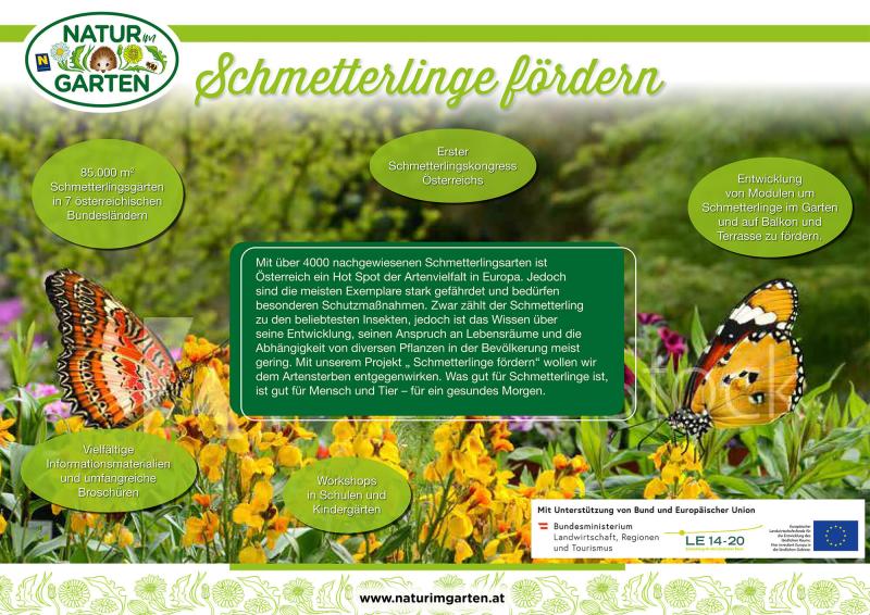 Poster: Natur im Garten