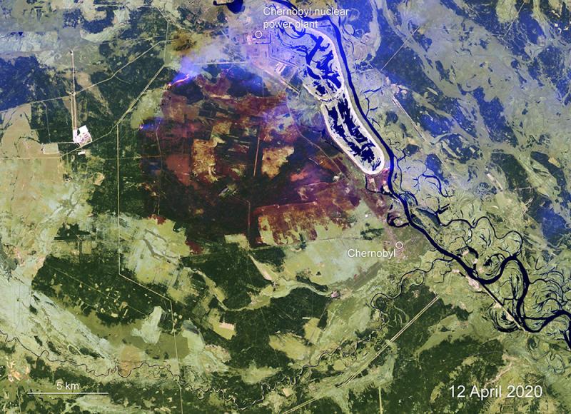 Sattelitenbild von Copernicus Sentinel (c) contains modified Copernicus Sentinel data (2020), processed by ESA