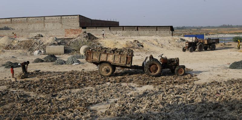 Umweltbelastung durch Lederproduktion in Indien