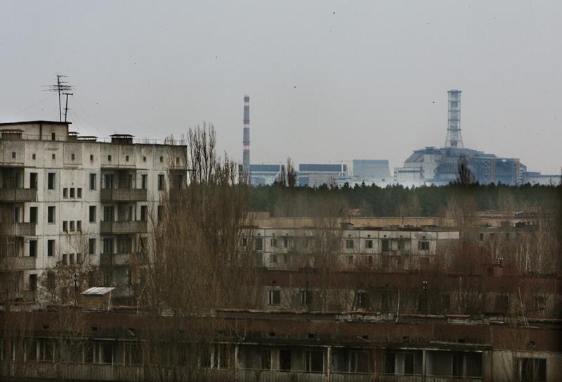 Geisterstadt rund um das AKW Tschernobyl