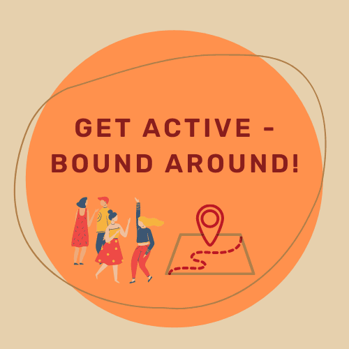 Logo Get Active Bound Around!