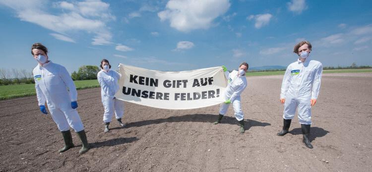 Kein Gift auf unsere Felder