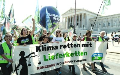 Foto vom Klimastreik