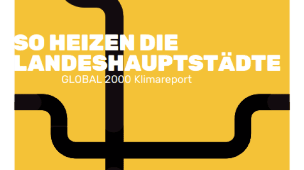 Der GLOBAL 2000 Klimareport: So heizen die Landeshauptstädte