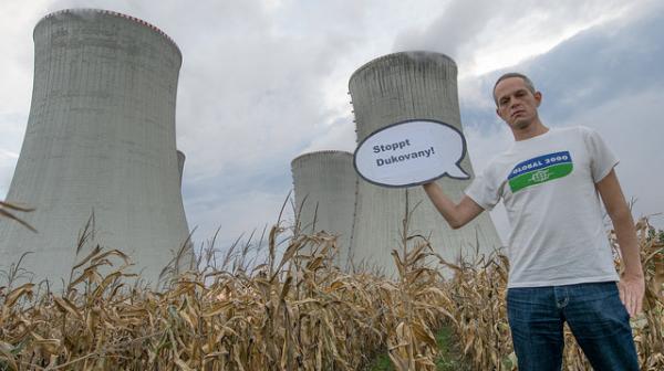 Abschalten, nicht Ausbauen! Stellung nehmen gegen Neubau AKW Dukovany