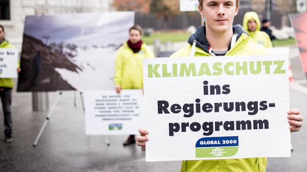 Klimaschutz Aktion 