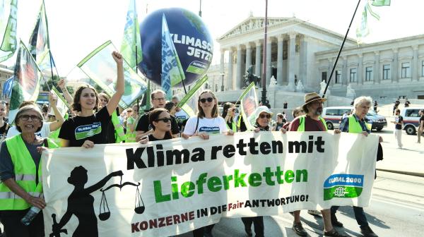 Foto vom Klimastreik