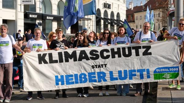 Foto vom Klimastreik 2024