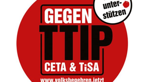 Volksbegehren gegen TTIP, CETA & TiSA